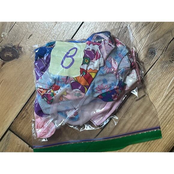 Lot of 10 Vintage Barbie doll clothes. Dress Lot. Formal Casual Multi Color - Picture 2 of 4